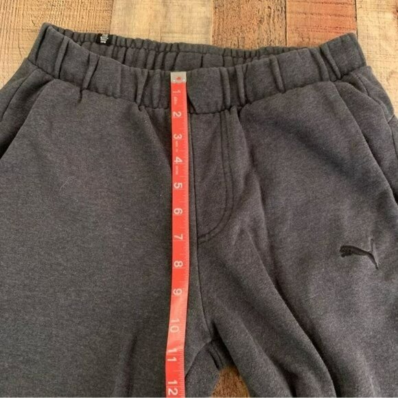 Puma gray joggers with embroidered logo women’s medium - Picture 3 of 10